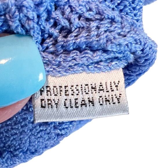 St John Sport Essentials‎ Womens S Rhinestone Turtleneck Knit Marie Gray Blue - Picture 4 of 7